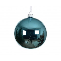 Boule Bleu En Verre Ø8 -...