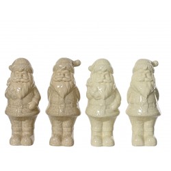 Père Noël Craquelé Beige En...