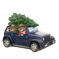 Voiture + Ours + Sapin Bleu...