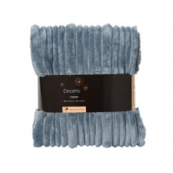 Plaid Throw Bleu En...