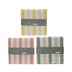 Nappe Rayure En Polyester...