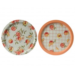 Assiette Pêches Ø32-Vendu À...