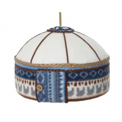 Yourte À Suspendre Bleu En...