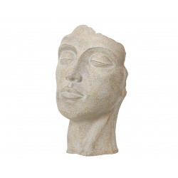 Cache-Pot Visage Sable En...