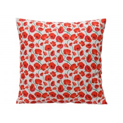 Coussin Coquelicot Rouge En...
