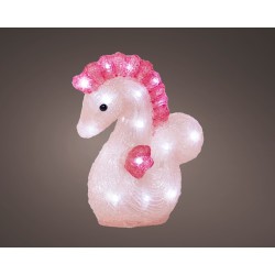 Hippocampe Led Rose...