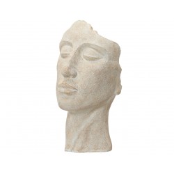 Cache-Pot Visage Sable En...