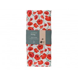 Chemin De Table Coquelicot...