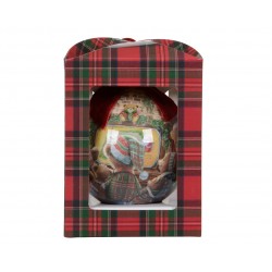 Boule Ours Ecossais En...