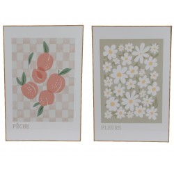 Tableau Pêches En Papier...