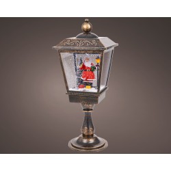 Lampadaire À Eau Père Noel...