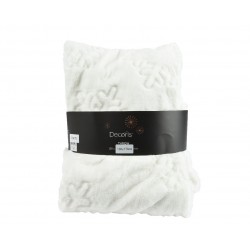Plaid Flocon Blanc En...