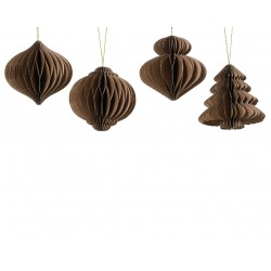 Suspension Origami Brun...