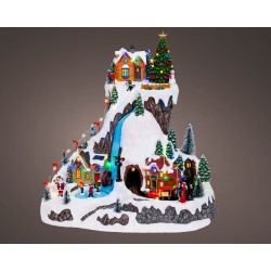 Village Cascade Led Blanc...