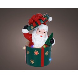 Pere Noel Dans Boite Led...