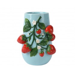 Vase Relief Fraise...