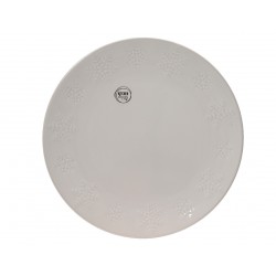 Assiette Flocon Blanc En...