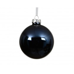 Boule Bleu Nuit En Verre...