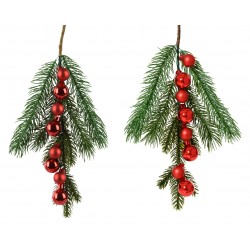 Tige De Sapin+Boule Rouge...