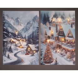 Tableau Paysage De Neige...