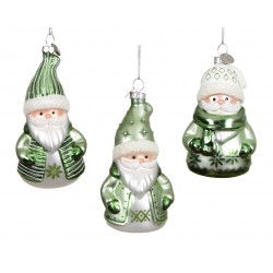 Père Noël À Suspendre Vert...