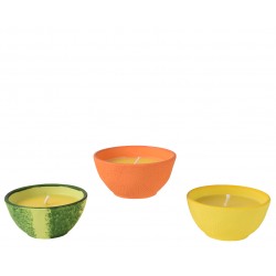 Bougie Agrumes Citronnelle...