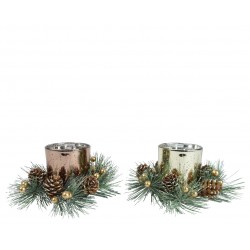 Photophore Couronne Pin...