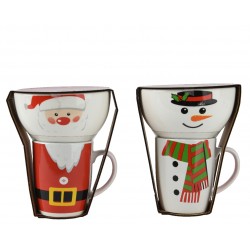 Set De Petit-Dejeuner Noel...