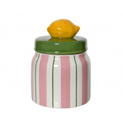 Bocal Citron Rose En...