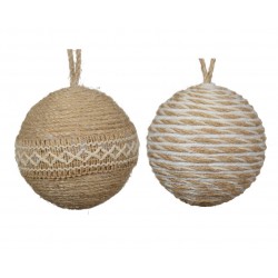 Boule Corde Crème/Blanc...