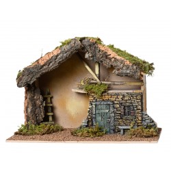 Crèche Vide Écorce Naturel...