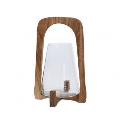 Lanterne Bois Pot Naturel...