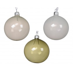 Boule Blanc/Vert Ø8 En...