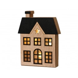 Maison Fenètre Bois Led...