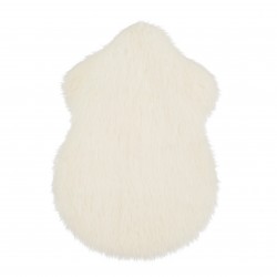 Tapis Fourrure Blanc En...