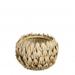 Cache-Pot Chico Beige En...