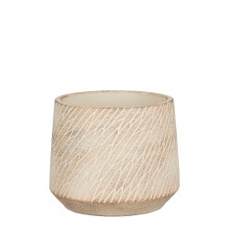 Cache-Pot Camino Rond Taupe...