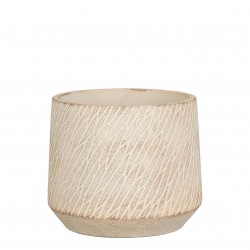 Cache-Pot Camino Rond Taupe...