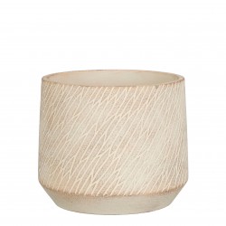 Cache-Pot Camino Rond Taupe...