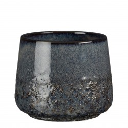 Cache-Pot Mylo Rond Bleu En...