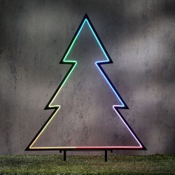 Pique De Jardin Sapin Néon...