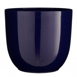 Cache-Pot Tusca Rond Bleu...