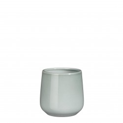 Cache-Pot Amber Rond Gris...