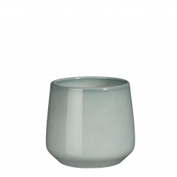 Cache-Pot Amber Rond Gris...