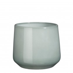 Cache-Pot Amber Rond Gris...