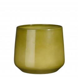 Cache-Pot Amber Rond Vert...