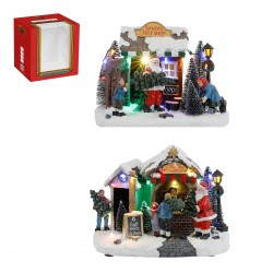 Stand De Noël Avec Sapin À...