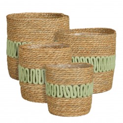 Panier Fernandez Rond Vert...