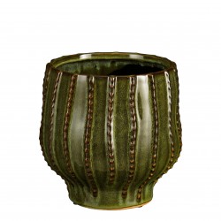 Cache-Pot Cathy Rond Vert...