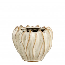 Cache-Pot Thom Rond Blanc...